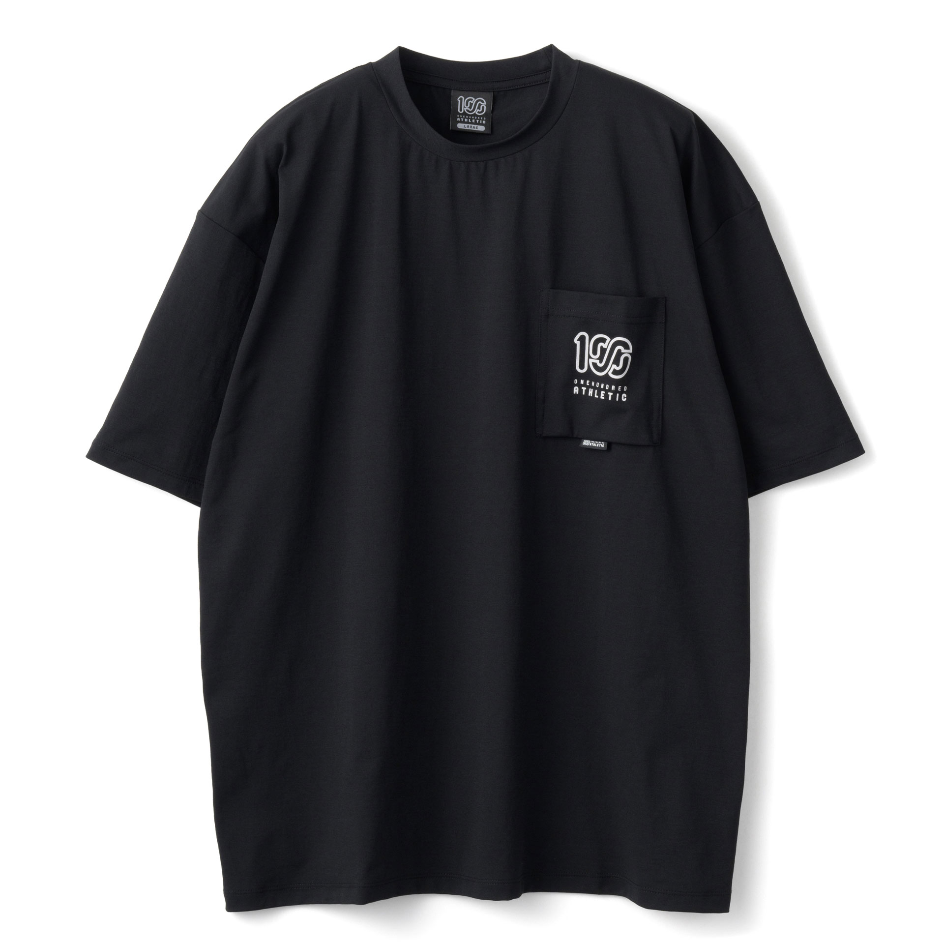 100A OVERSIZED DRY TEE with POCKET